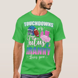 Camiseta Touchdowns O Tutus Granny Te Ama Revelación De Gén