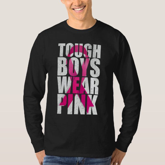 Camiseta Tough Boys Wear Pink Cool Pink (Anverso)