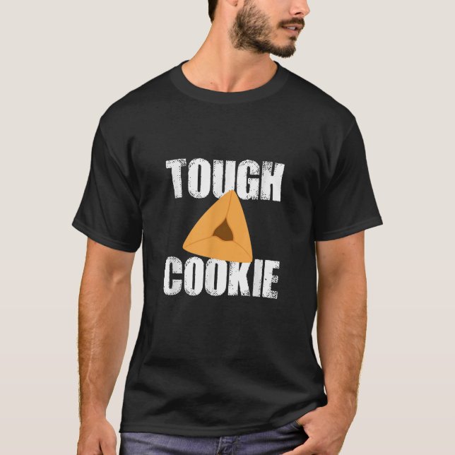 Camiseta Tough Cookie Hamantashen Happy Purim Costume Queen (Anverso)