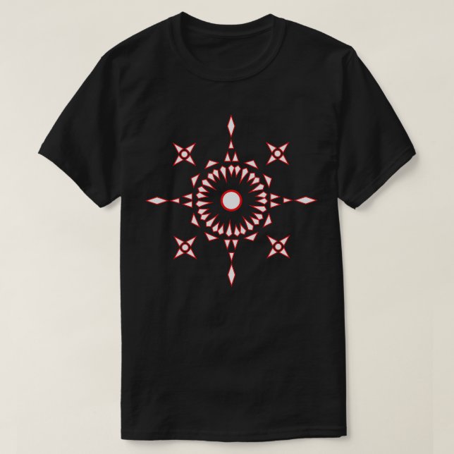 Camiseta Touhou Hitbox (Blanco) (Diseño del anverso)