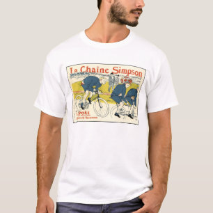 Camiseta Toulouse-Lautrec - Arte de bicicleta de época