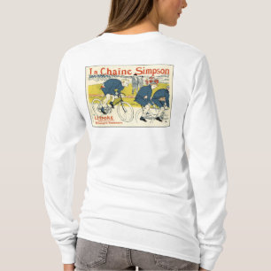 Camiseta Toulouse-Lautrec - arte de la bicicleta del