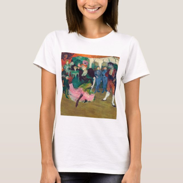 Camiseta Toulouse-Lautrec - Marcelle Lender, Dancing Bolero (Anverso)