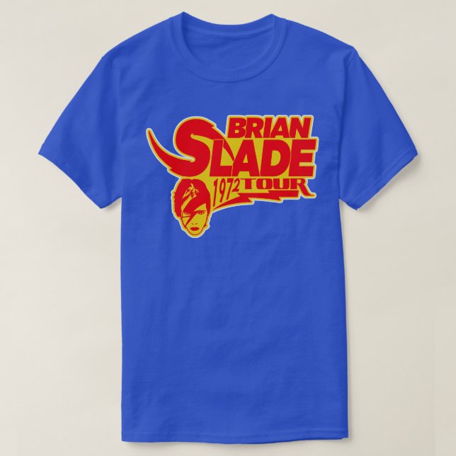 Camiseta Tour de Brian Slade 1972 (Diseño del anverso)