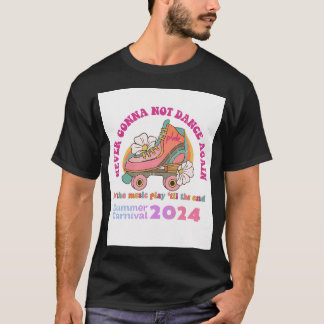 Camiseta Tour de Carnaval de Verano Rosa 2024 Nunca Más