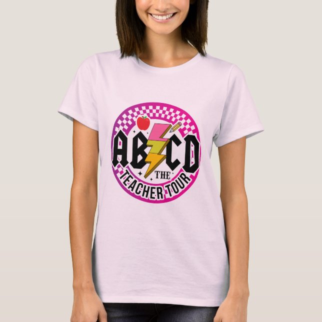 Camiseta Tour de Maestros Retro ABCD (Anverso)