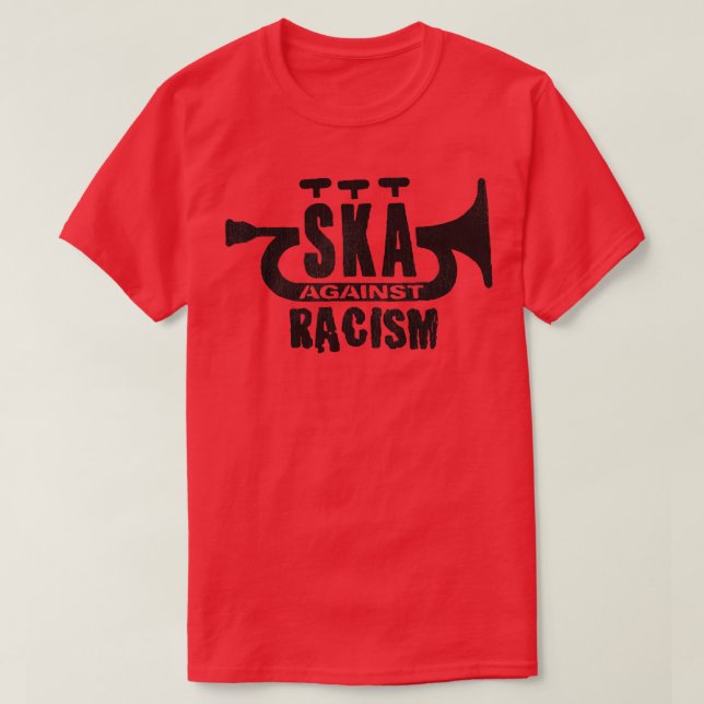 Camiseta Tour de Ska contra el racismo (Diseño del anverso)