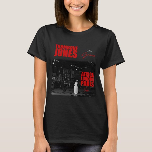Camiseta Tour de Trombone Jones (Anverso)