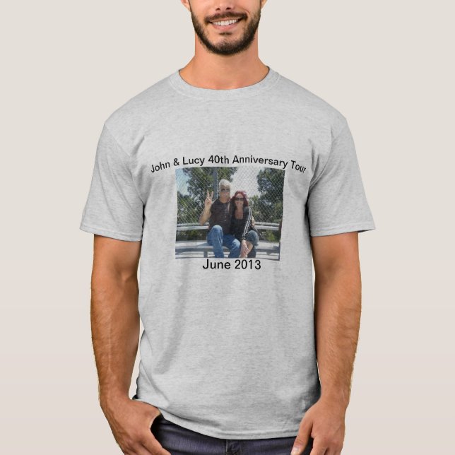 Camiseta Tour del 40° aniversario (Anverso)