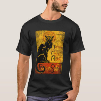 Camiseta Tour Du C Noir Black Cat Para Halloween
