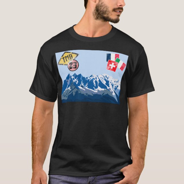 Camiseta Tour Du Mont Blanc 2023 (Anverso)