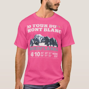 Camiseta Tour Du Mont Blanc Montblanc Senderismo por la mon