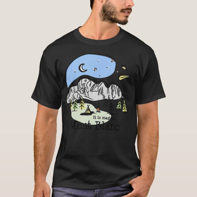 Camiseta Tour Du Mont Blanc Senderismo Montblanc (Anverso)