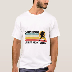 Camiseta Tour Du Mont Blanc zona de esquí de Chamonix Resor