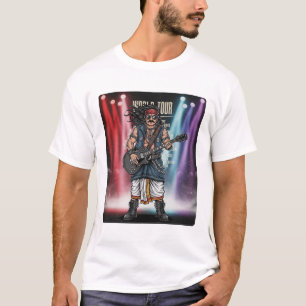 Camiseta Tour Mundial de King Mahabali Concierto divertid