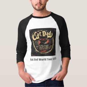 Camiseta Tour Mundial de Papá Gato - Actuaciones en todo el