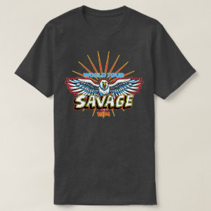 Camiseta Tour Mundial de Savage X-23 Cosplay X23 Laura Kinn