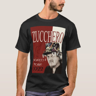 Camiseta Tour Mundial de Zucchero 2022  