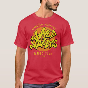 Camiseta Tour Mundial Wyld Stallyns 1989