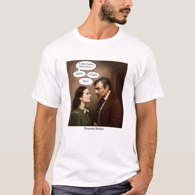 Camiseta Tourette Butler (Anverso)