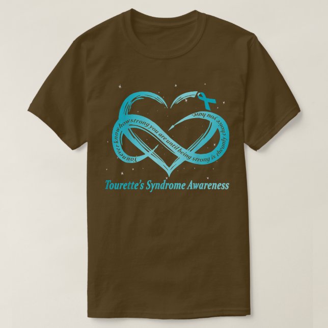 Camiseta Tourette's Syndrome Warrior  (Diseño del anverso)