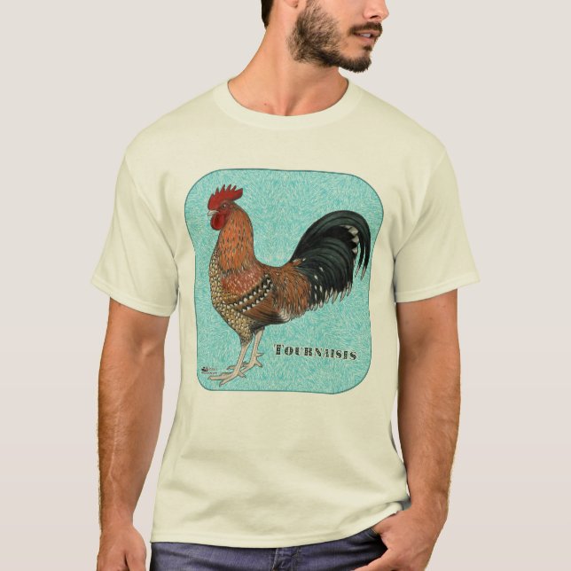 Camiseta Tournaisis Rooster (Anverso)
