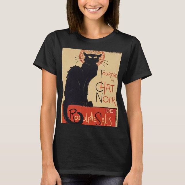 Camiseta Tournée du Chat Noir  (Anverso)