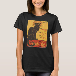 Camiseta Tournee du Chat Noir De Rodolphe Salis Vector