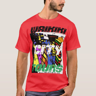 CAMISETA TOURS DE LA CIUDAD DE WAIKIKI