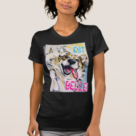 Camiseta Tout sourire La vie est belle!