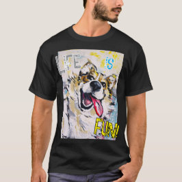Camiseta Tout sourire Life is fun!