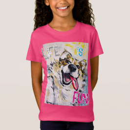 Camiseta Tout sourire Life is fun!
