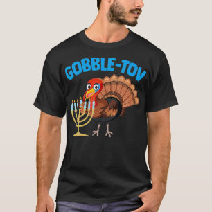 Camiseta Tov Hanukkah Día de Acción de Gracias Día de Acció