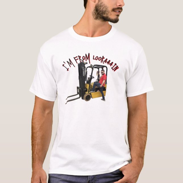 Camiseta Tow Motor Zach - Soy de Lorain (Anverso)