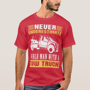 Camiseta Tow Truck Driver Breakdown Lorry - Thin Yellow Lin