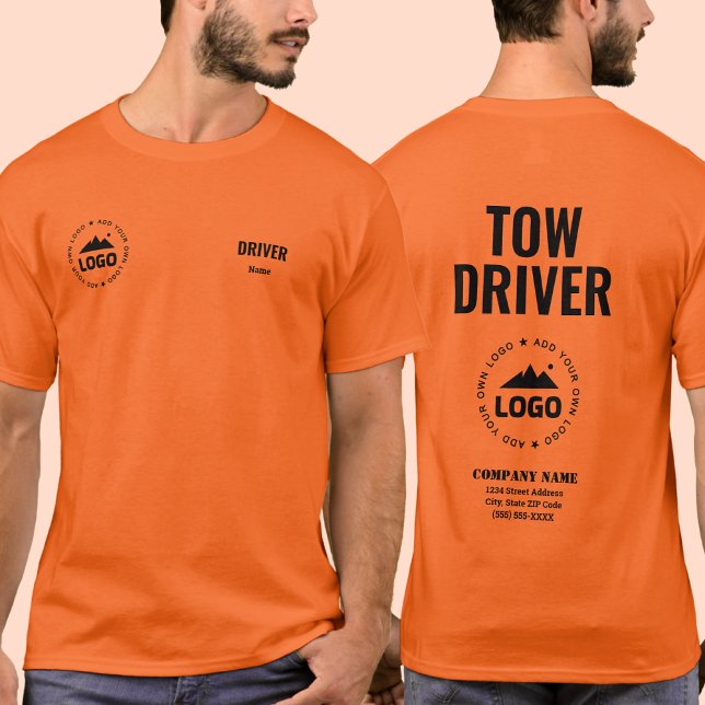 Camiseta Tow Truck Driver T-Shirt (Subido por el creador)