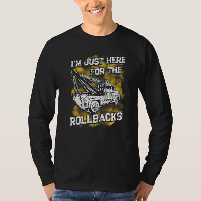 Camiseta Tow Trucker Tow Truck Driver Tow Operator Breakdow (Anverso)