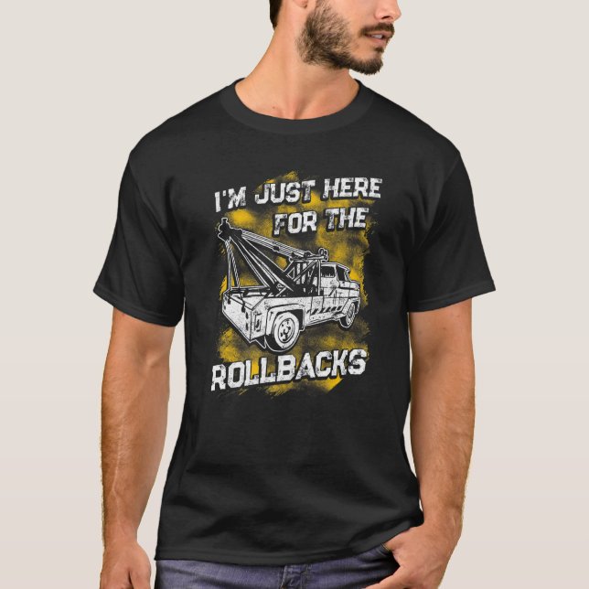 Camiseta Tow Trucker Tow Truck Driver Tow Operator Breakdow (Anverso)