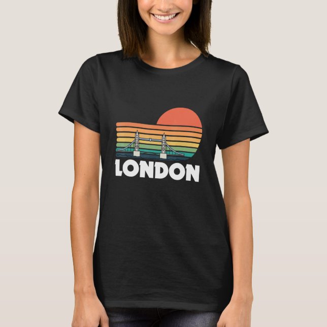 Camiseta Tower Bridge London Over The Thames In Great Brita (Anverso)