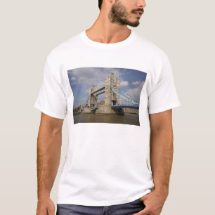 Camiseta Tower Bridge y río Támesis, Londres,