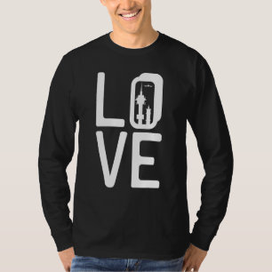 Camiseta Tower Love Air Traffic Control Controller Aviation