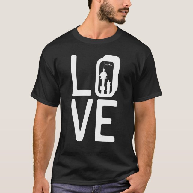 Camiseta Tower Love Air Traffic Control Controller Aviation (Anverso)