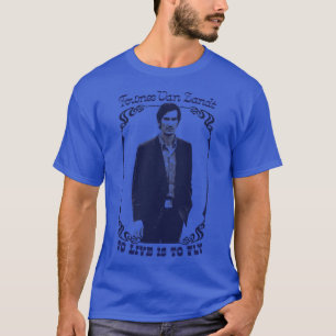 Camiseta Townes Van Zandt Vivir Es Volar