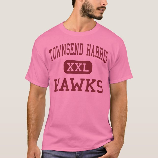 Camiseta Townsend Harris - halcones - alto - Nueva York que (Anverso)