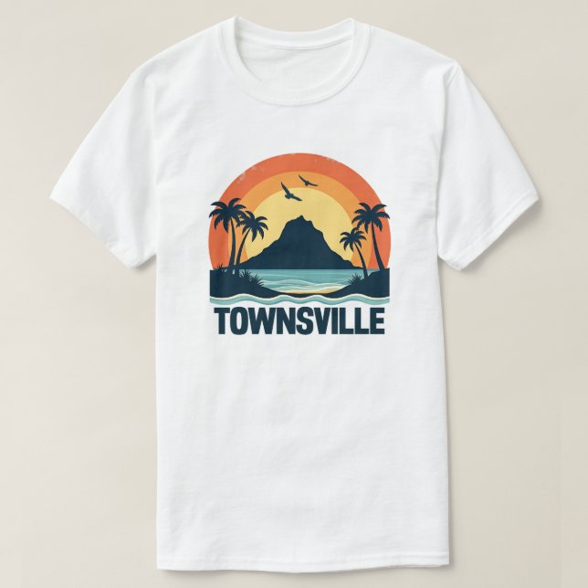Camiseta Townsville, Queensland Australia (Diseño del anverso)
