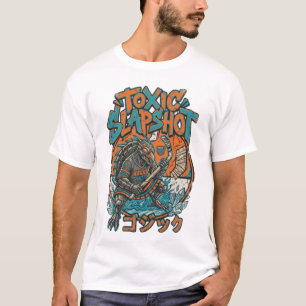 Camiseta Toxic Slapshot Kaiju Hawk Hockey Ropa Urbana