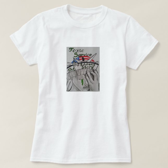 CAMISETA TÓXICA DE LAS SEÑORAS DEL SERVICIO (Diseño del anverso)