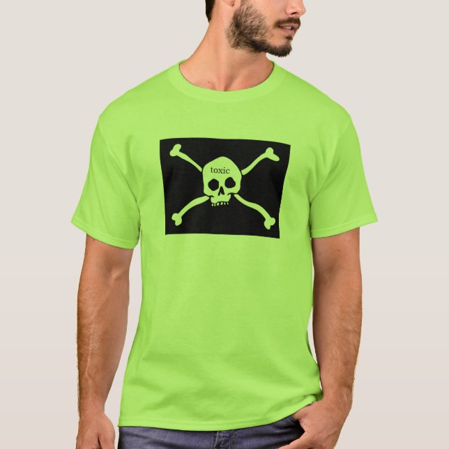camiseta tóxica para los hombres por DAL (6xl) (Anverso)