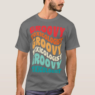 Camiseta Toxicólogo Vintage Retro 60 Vibes de los años 70 y
