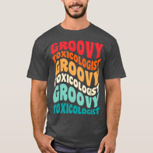 Camiseta Toxicólogo Vintage Retro 60 Vibes de los años 70 y